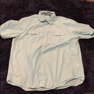 Light blue casual button down
